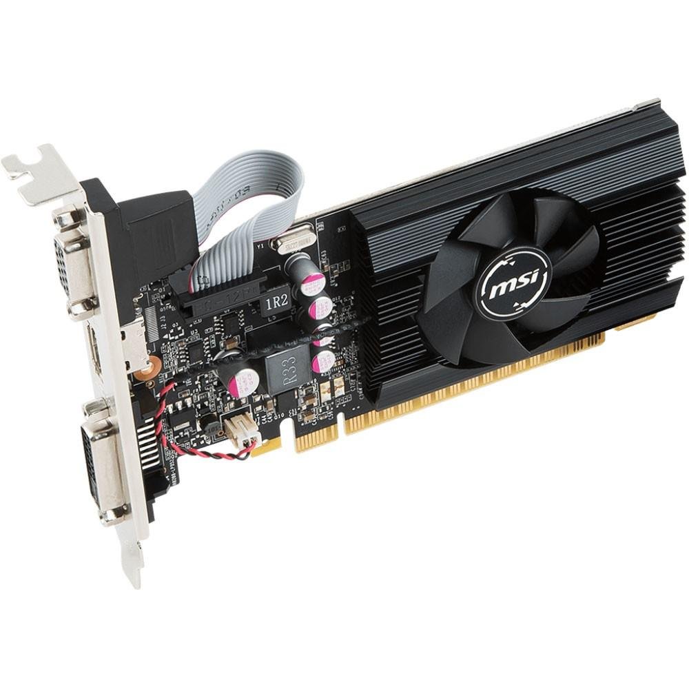 Placa de Vídeo MSI NVIDIA GeForce GT 710 2GD5 LP 2GB, GDDR5 Placa de Vídeo MSI NVIDIA GeForce GT 710 2GD5 LP 2GB, GDDR5