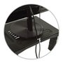 Suporte Ergonômico para Monitor e Notebook Reliza Ergonew 3, Ajuste com 3 Níveis de Altura, Preto - 11379