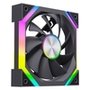 Ventoinha Rise Mode Magneto X Reverse, 120mm, ARGB, Preto - RM-MAX-ARGB-B-RV