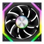 Ventoinha Rise Mode Magneto X Reverse, 120mm, ARGB, Preto - RM-MAX-ARGB-B-RV