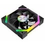 Ventoinha Rise Mode Magneto X Reverse, 120mm, ARGB, Preto - RM-MAX-ARGB-B-RV