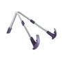 Suporte para Notebook e Tablet Octoo LiteStand Note, Ice Silver e Roxo - 9570