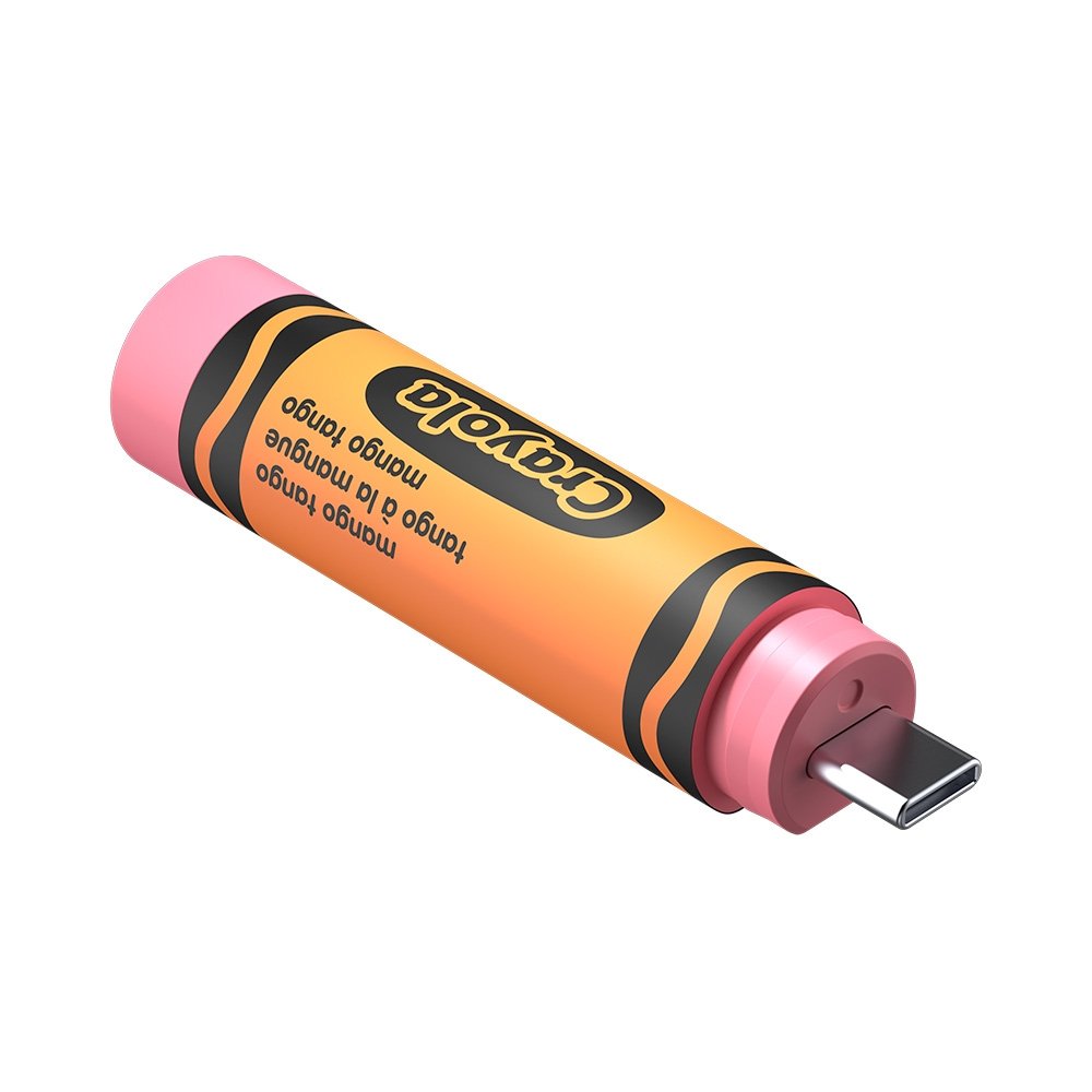 Pen Drive 256GB SanDisk Crayola USB-C Flash Drive, Mango Tango - SDCZIC-256G-G46O Pen Drive 256GB SanDisk Crayola USB-C Flash Drive, Mango Tango - SDCZIC-256G-G46O
