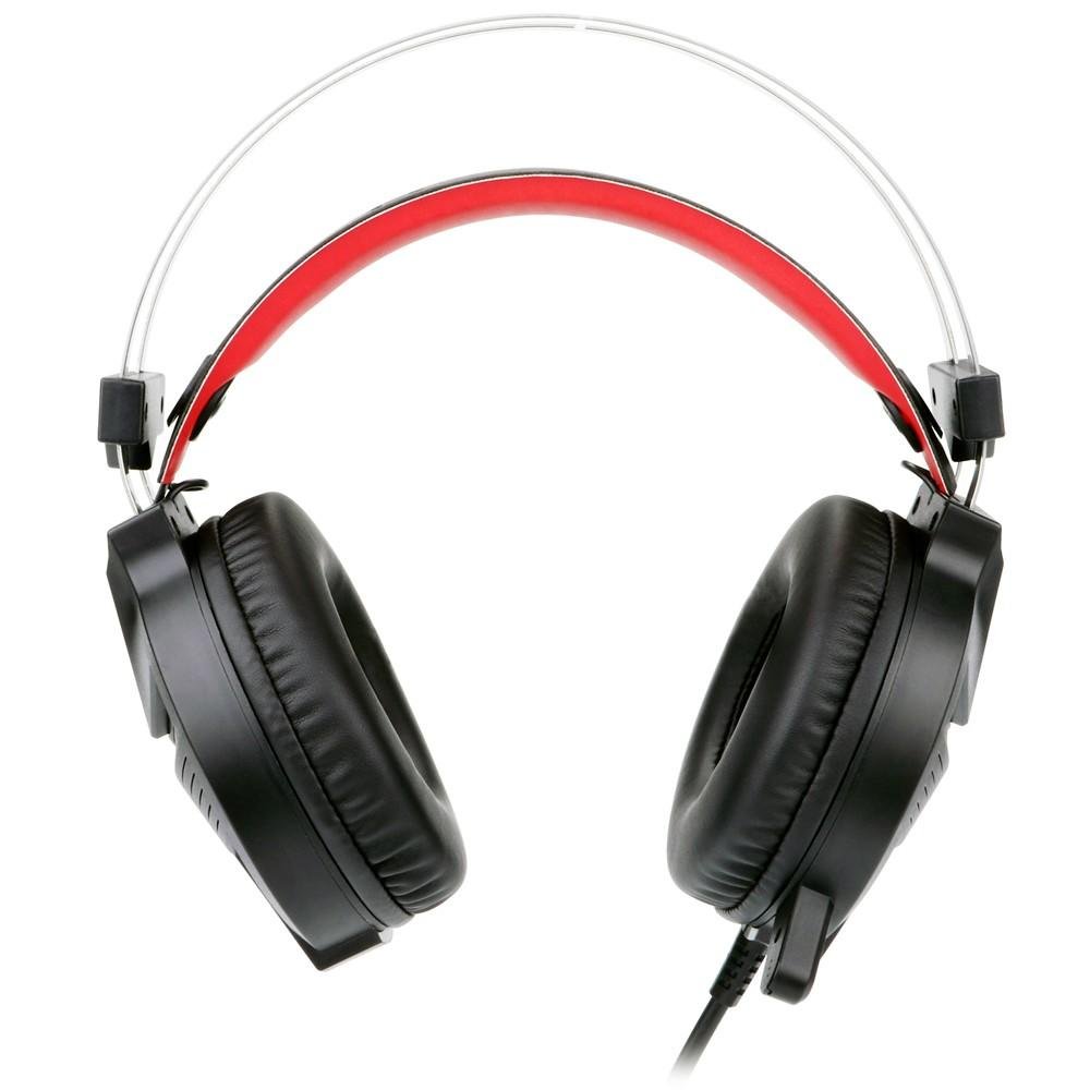Headset Gamer Redragon P2 e USB Preto e Vermelho Memecoleous H112