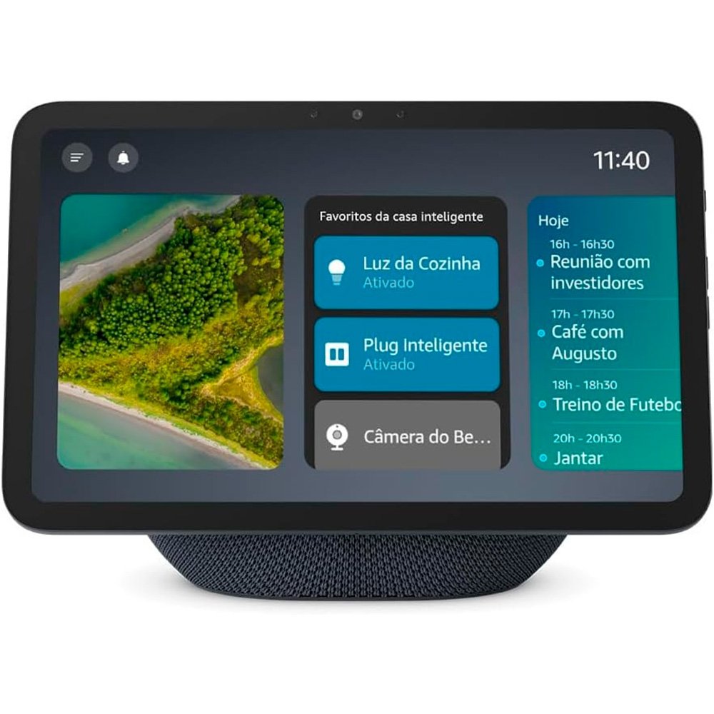 Echo Show 8 Amazon Geração Recente Grafite | KaBuM