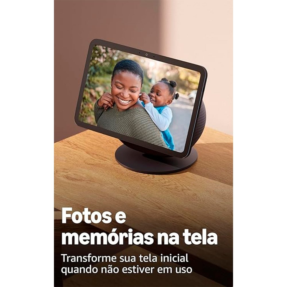 Echo Show 8 Amazon Geração Recente Grafite | KaBuM