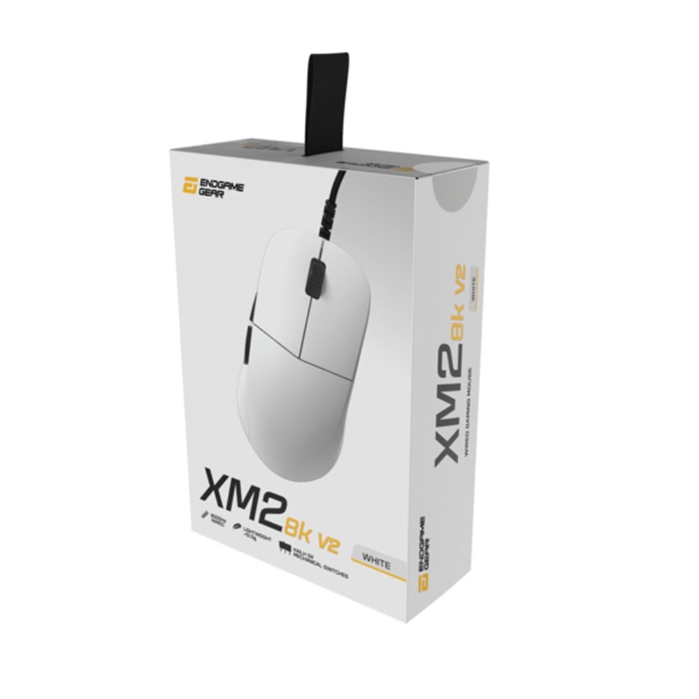 Endgame Gear XM2 8K V2 ホワイト Mouse Gamer XM2 8k v2 | 8000Hz | PAW3395 | White
