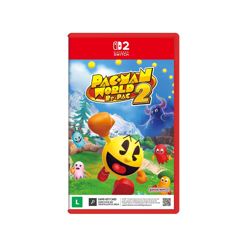 Jogo PAC MAN WORLD 2 Re-PAC, Nintendo switch 2 - NB000261NSW Jogo PAC MAN WORLD 2 Re-PAC, Nintendo switch 2 - NB000261NSW