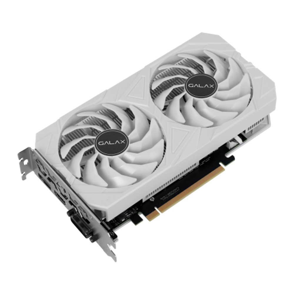 Placa de Vídeo Galax RTX 3050 EX White NVIDIA Geforce, 6GB, GDDR6
