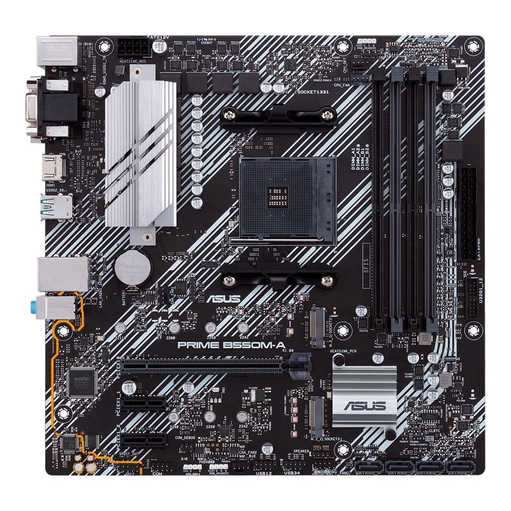 Placa-mãe ASUS Prime B550M-A AM4 DDR4 | KaBuM!