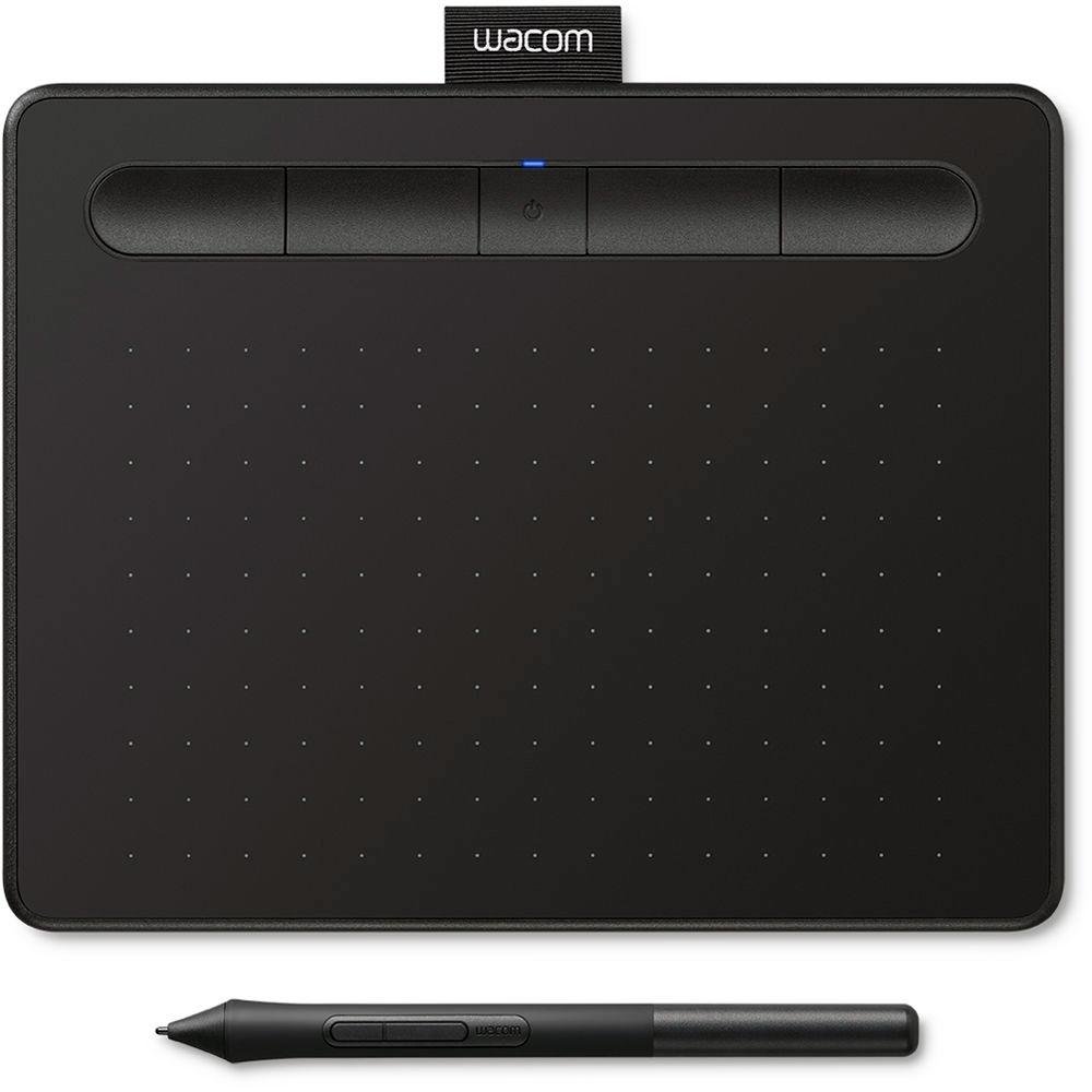 Mesa Digitalizadora Wacom Bluetooth Pequena Intuos Criativa Preto - CTL4100WLK0