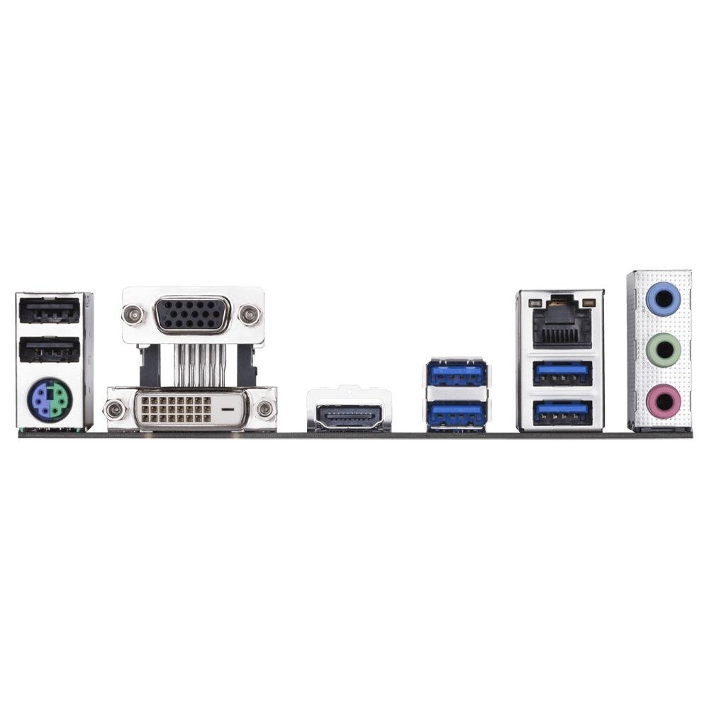 Placa-Mãe Gigabyte B360M DS3H, Intel LGA 1151, mATX, DDR4, Preto - B360M DS3H Placa-Mãe Gigabyte B360M DS3H, Intel LGA 1151, mATX, DDR4, Preto - B360M DS3H