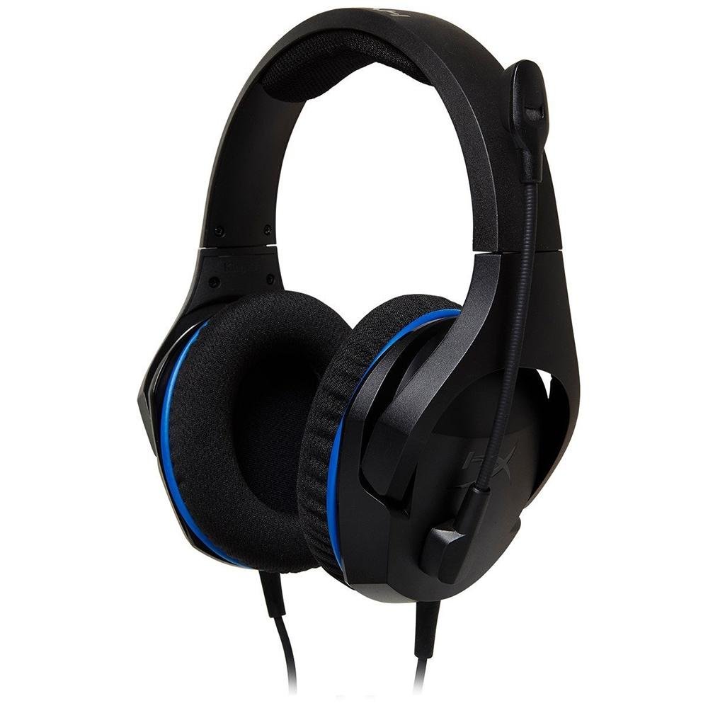 Headset Gamer HyperX Cloud Stinger Core, Drivers 40mm, PS5 PS4 Xbox One e Nintendo Switch, P3, Preto e Azul - HX-HSCSC-BK Headset Gamer HyperX Cloud Stinger Core, Drivers 40mm, PS5 PS4 Xbox One e Nintendo Switch, P3, Preto e Azul - HX-HSCSC-BK