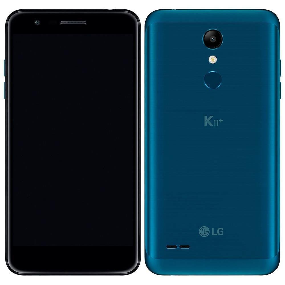 Smartphone LG K11+ 32GB, 13MP, Tela 5.3´, Azul - LMX410BCW Smartphone LG K11+ 32GB, 13MP, Tela 5.3´, Azul - LMX410BCW