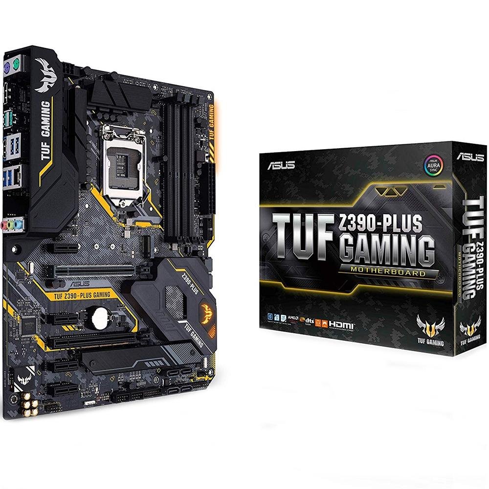 ASUS TUF Z390-PLUS GAMING ATXマザーボード Placa-Mãe Asus para Intel - TUF Z390-PLUS GAMING| KaBuM!