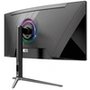 Monitor Gamer Curvo Rise Mode 34", 4K, 165Hz, 1ms, VA, HDMI e DisplayPort, Altura Ajustável, Som Integrado, Preto - RM-MONV01-34C1652K-B