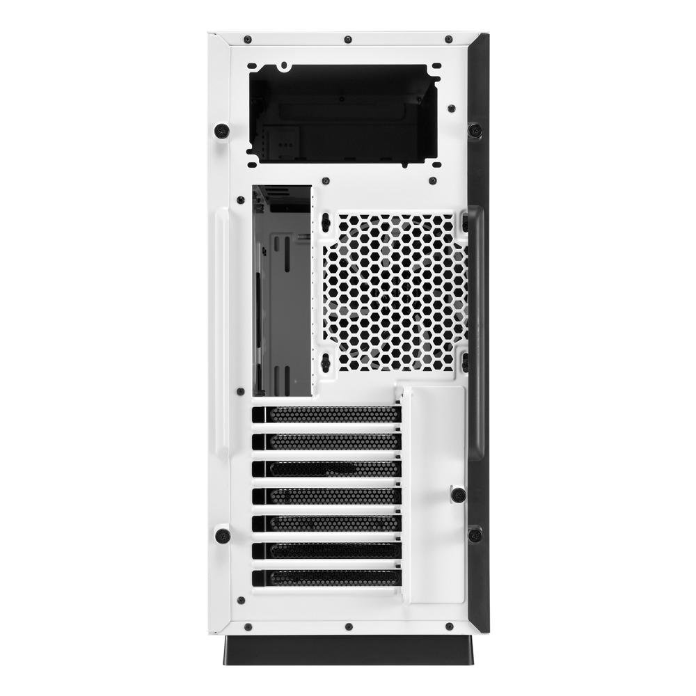 Gabinete Gamer Sharkoon Pure Steel sem Fonte, Mid Tower, USB 3.0, 2 Fans, Branco com Lateral em Vidro - PURE STEEL WHITE ATX Gabinete Gamer Sharkoon Pure Steel sem Fonte, Mid Tower, USB 3.0, 2 Fans, Branco com Lateral em Vidro - PURE STEEL WHITE ATX
