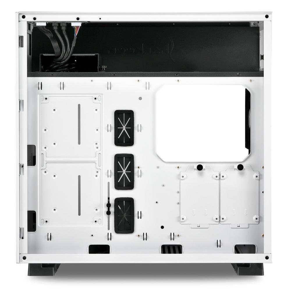 Gabinete Gamer Sharkoon Pure Steel sem Fonte, Mid Tower, USB 3.0, 2 Fans, Branco com Lateral em Vidro - PURE STEEL WHITE ATX Gabinete Gamer Sharkoon Pure Steel sem Fonte, Mid Tower, USB 3.0, 2 Fans, Branco com Lateral em Vidro - PURE STEEL WHITE ATX