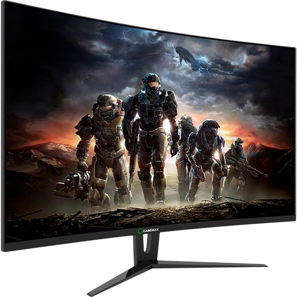 Monitor Gamer Gamemax LED 32´ Widescreen Curvo, QHD, HDMI/DVI/Display Port, FreeSync, Som Integrado, 144Hz, 1ms - GMX32CEWQ Monitor Gamer Gamemax LED 32´ Widescreen Curvo, QHD, HDMI/DVI/Display Port, FreeSync, Som Integrado, 144Hz, 1ms - GMX32CEWQ
