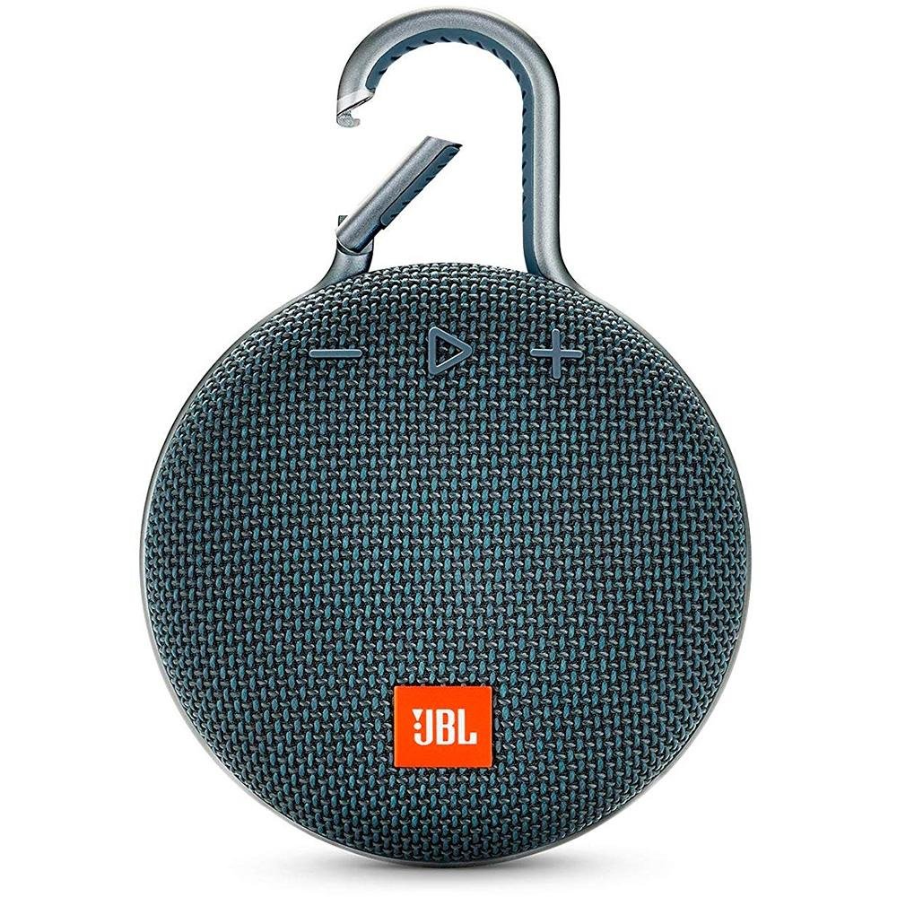 Caixa de Som JBL Clip 3, Bluetooth, À Prova D´Água, 1x3W, Azul - JBLCLIP3BLU Caixa de Som JBL Clip 3, Bluetooth, À Prova D´Água, 1x3W, Azul - JBLCLIP3BLU