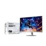 Monitor Gamer Gigabyte 27", QHD, 200Hz, 1ms, IPS, Adaptive-Sync, G-Sync, HDR 400, USB-C, Altura Ajustável, Branco - M27Q2 QD ICE