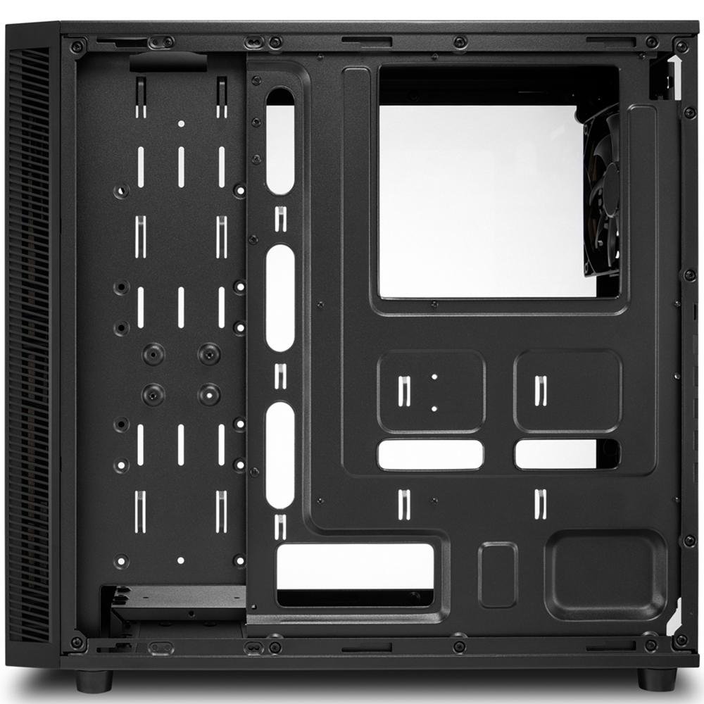 Gabinete Gamer Sharkoon TG4, RGB, Mid Tower, Lateral em Vidro Temperado, 4x Fans RGB, Preto - TG4 RGB Gabinete Gamer Sharkoon TG4, RGB, Mid Tower, Lateral em Vidro Temperado, 4x Fans RGB, Preto - TG4 RGB