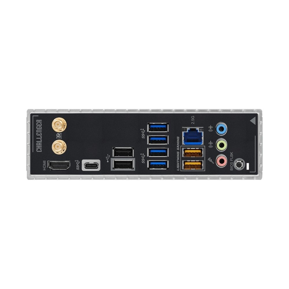 Placa-Mãe ASRock B860 Challenger WiFi, Intel LGA 1851, ATX, DDR5 - 90-MXBUB0-A0UAYZ Placa-Mãe ASRock B860 Challenger WiFi, Intel LGA 1851, ATX, DDR5 - 90-MXBUB0-A0UAYZ