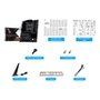 Placa-Mãe MSI PRO B850-S WiFi 6E, AMD AM5, ATX, DDR5 - PROB850SWIFI6E