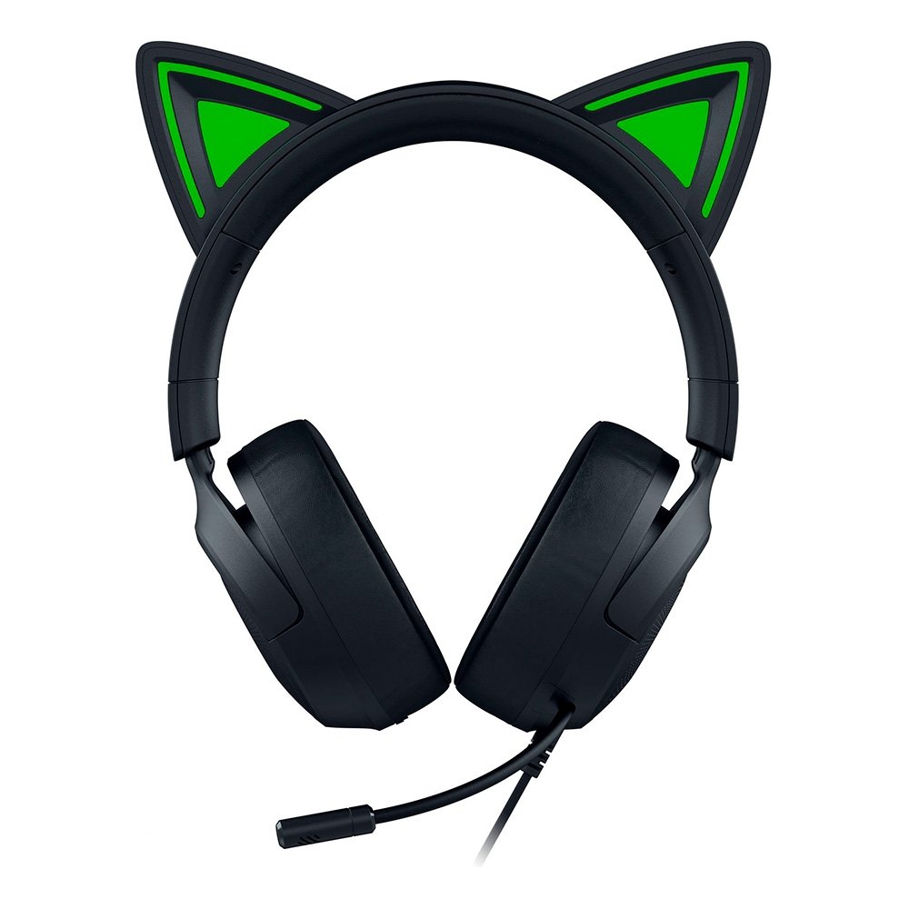 Headset Razer Kraken Kitty V3 X RGB Black | KaBuM!