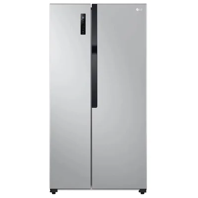 Geladeira/Refrigerador LG Frost Free Side by Side Prata 509L GC-B187PQAL