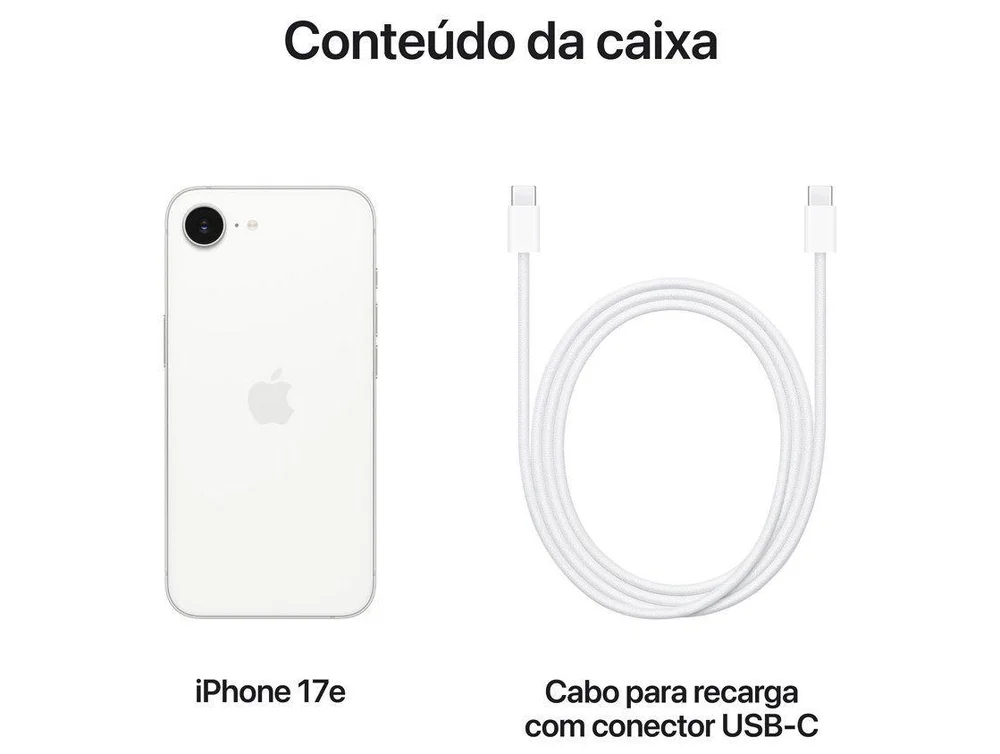 Apple iPhone 17e 256GB Branco 6,1