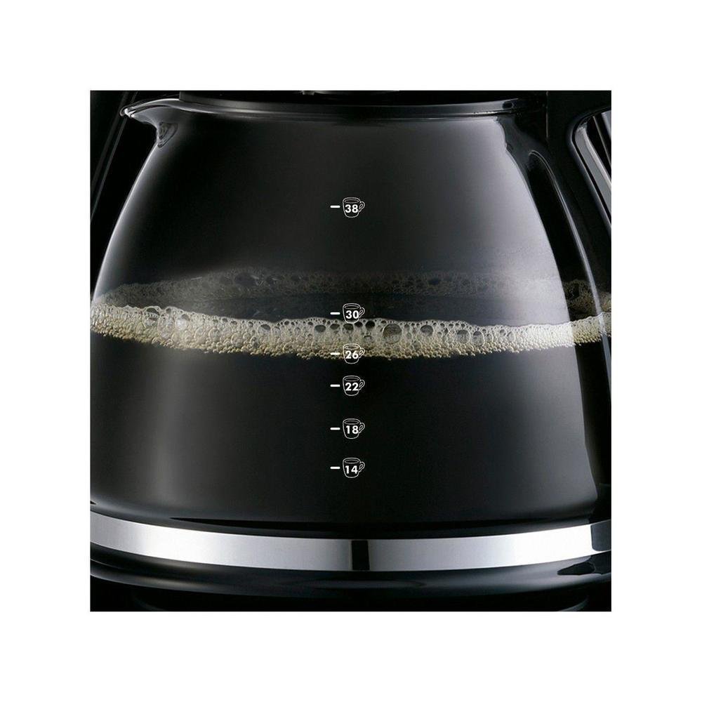 Cafeteira Elétrica Britânia CP38, 800w, 220V, 38 xícaras, Inox, Preto
