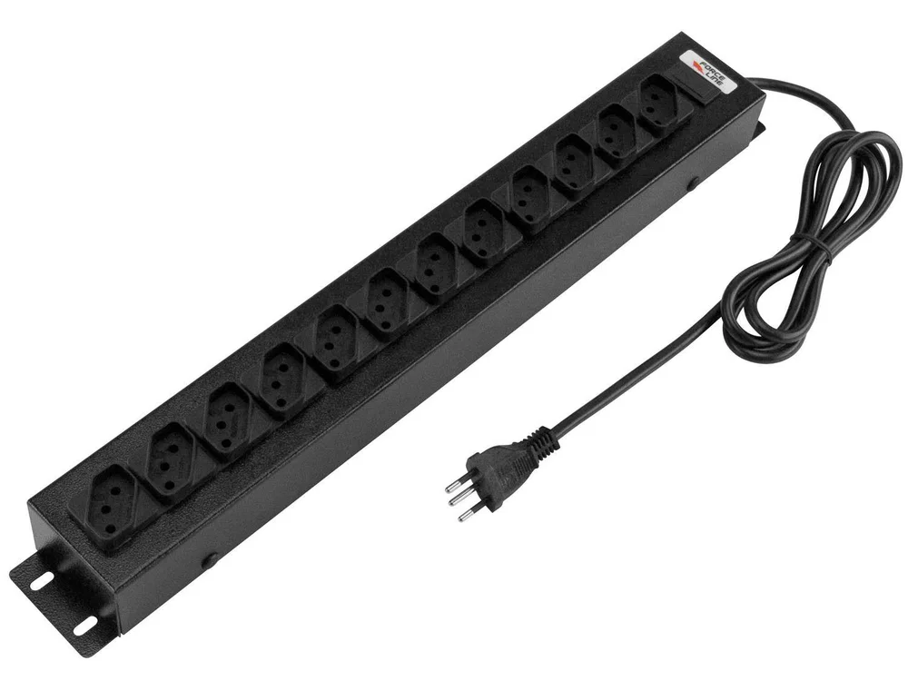 Filtro De Linha Force Line 12 Tomadas 10A