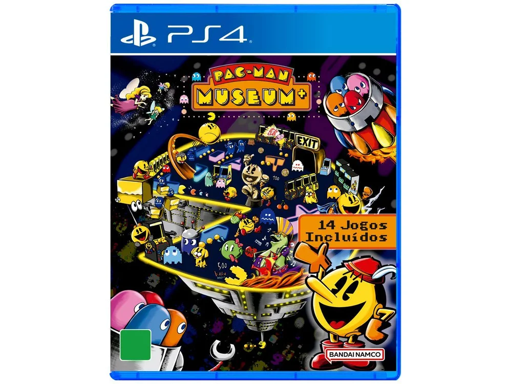 Jogo Pac-man Museum - PS4 Jogo Pac-man Museum - PS4