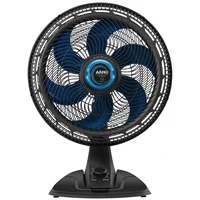 Ventilador de Mesa Arno Air Force VA46 40cm 6 Pás 3 Velocidades Preto e Azul Escuro 2720018896 Ventilador de Mesa Arno Air Force VA46 40cm 6 Pás 3 Velocidades Preto e Azul Escuro 2720018896
