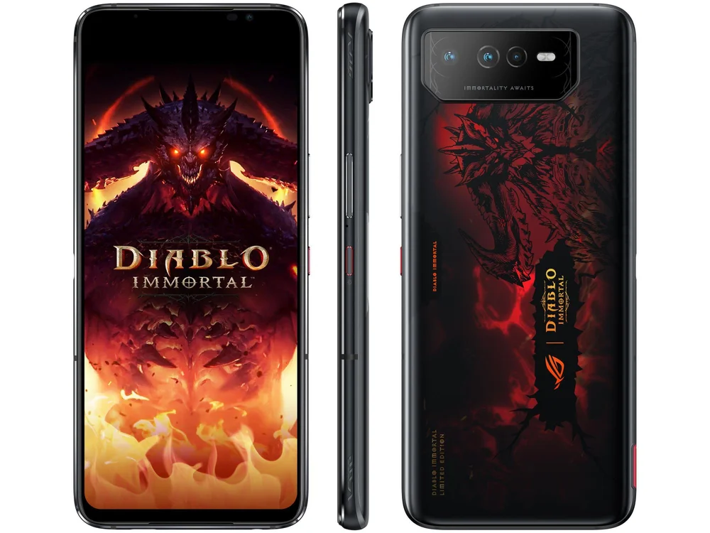 Smartphone Asus Rog Phone 6 16GB RAM 512GB KaBuM