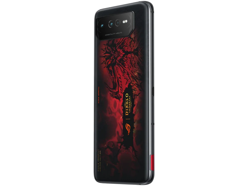 ASUS ROG Phone 6 ブラック　16GB 512GB ［SIMフリー Smartphone Asus Rog Phone 6D Ultimate 512GB Cinza 5G Mediatek 16GB