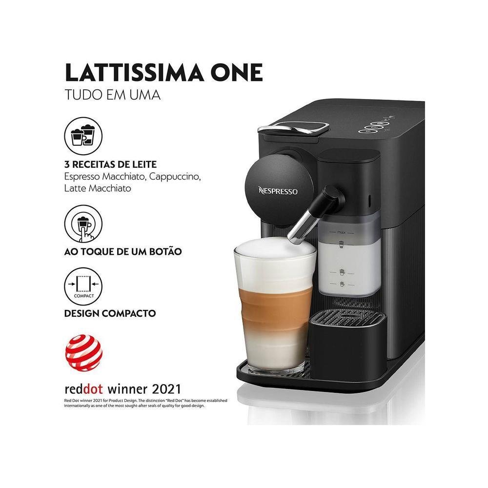 Cafeteira Espresso Nespresso Lattissima One Cafeteira Espresso Nespresso Lattissima One