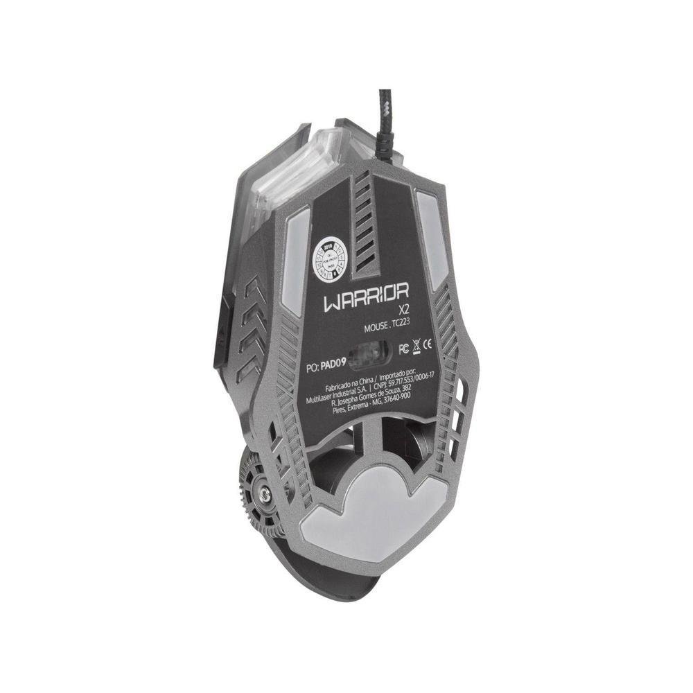 Mouse Gamer Warrior Keon Óptico