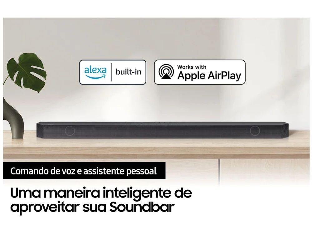 Soundbar Samsung Hw-Q800c, Bluetooth, Subwoofer Sem Fio, Wireless Dolby Atmos, Bivolt Soundbar Samsung Hw-Q800c, Bluetooth, Subwoofer Sem Fio, Wireless Dolby Atmos, Bivolt