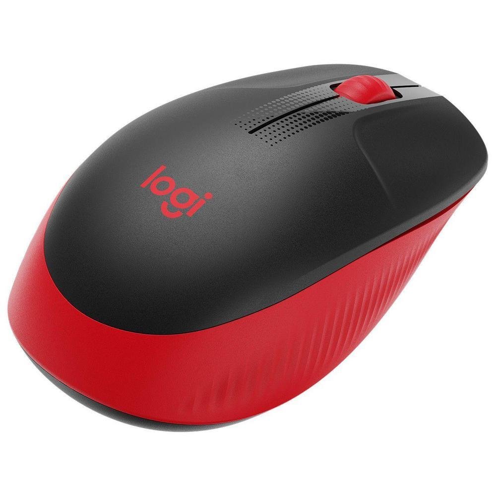 Mouse sem Fio Logitech Óptico 1000DPI 3 Botões