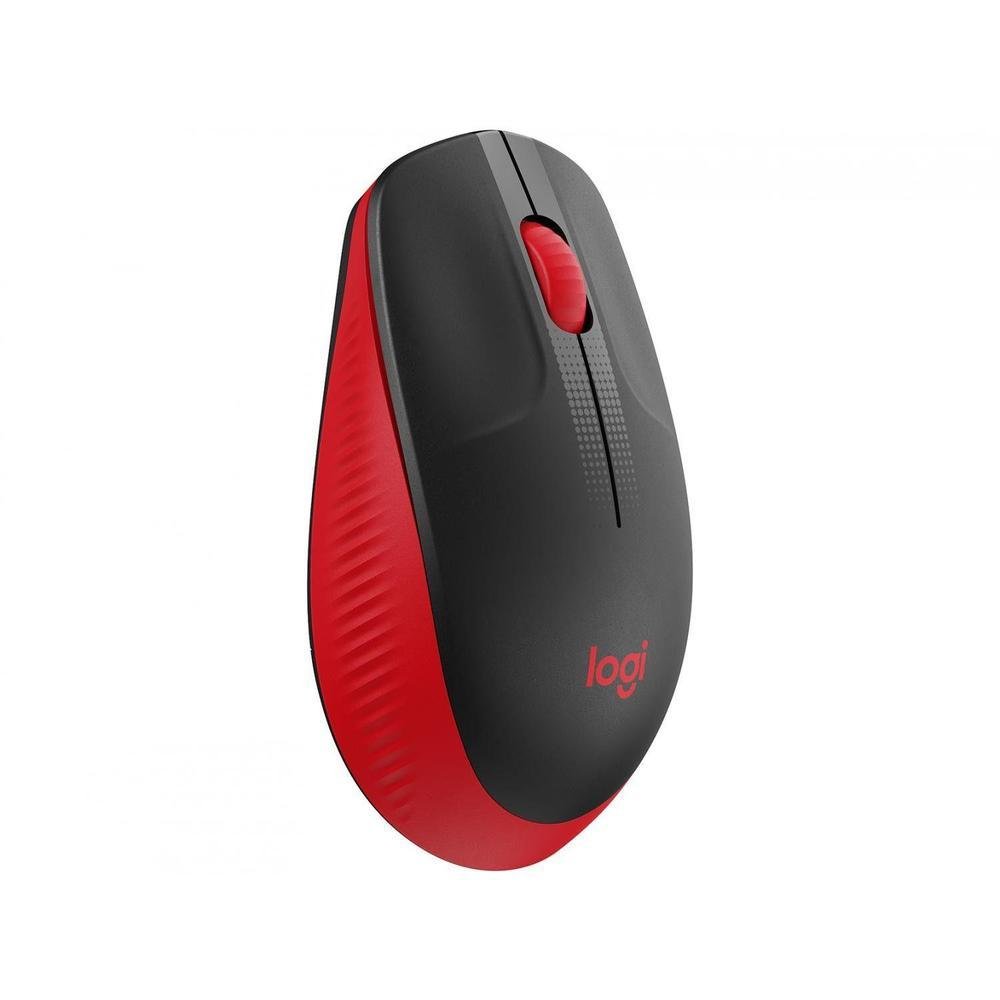 Mouse sem Fio Logitech Óptico 1000DPI 3 Botões