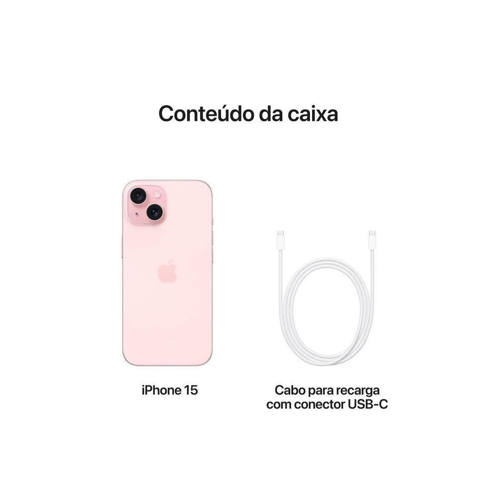 Apple iPhone 15 128GB Rosa 6,1