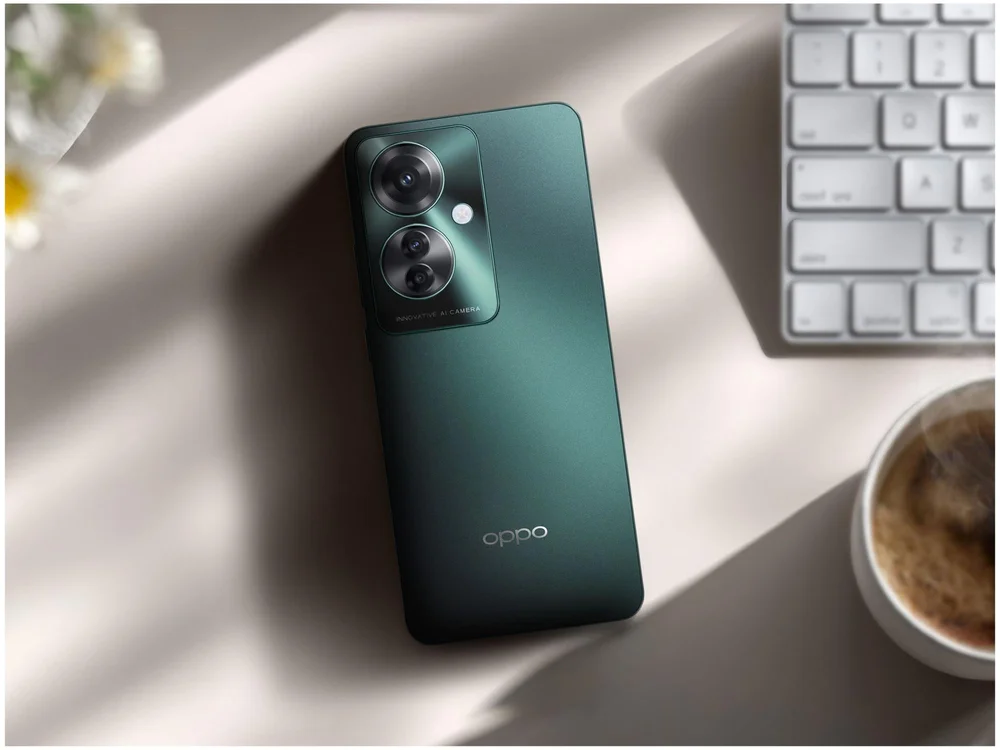Smartphone OPPO Reno11 F 256GB Verde 5G 8GB RAM 6,
