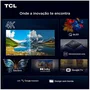 Smart TV 50" TCL 4K UHD QLED 50P7K Google TV AiPQ Google Assistente 3 HDMI