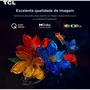Smart TV 50" TCL 4K UHD QLED 50P7K Google TV AiPQ Google Assistente 3 HDMI