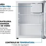 Frigobar Mondial 73L Branco e Cinza FGB-01-W80