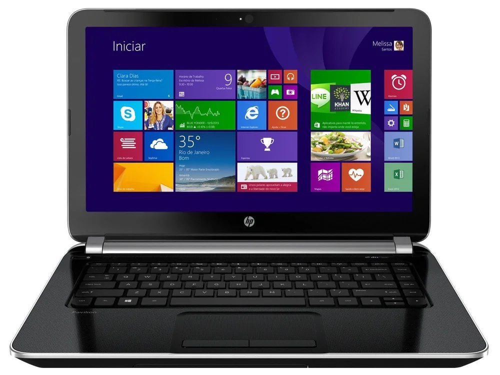 Notebook HP Pavilion 14-n040br Intel Core i5