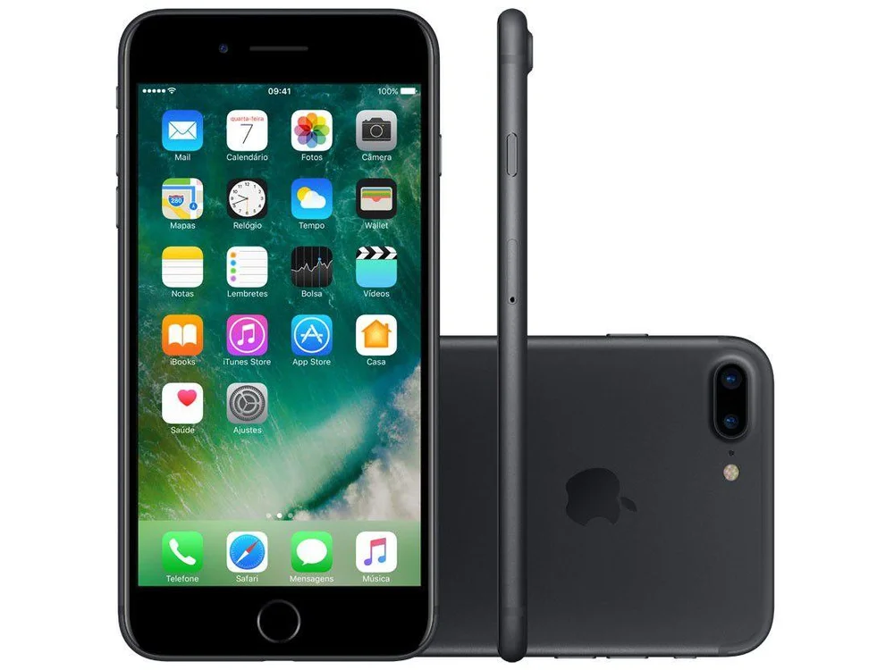 iPhone 7 Plus Apple 256GB Preto Matte 4G
