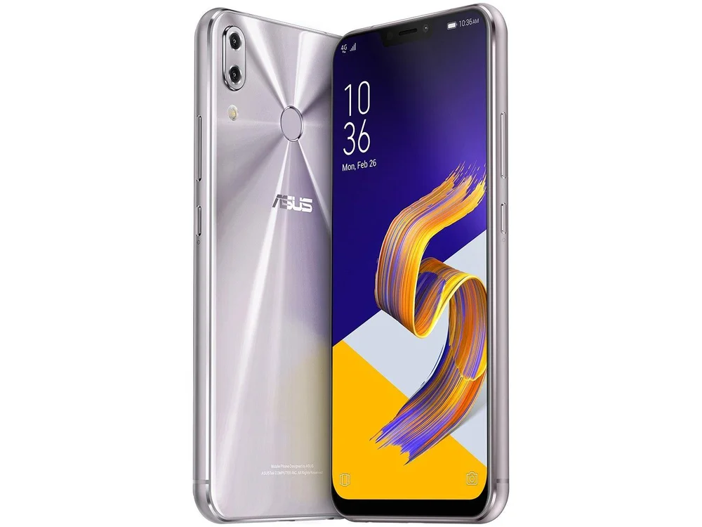 スマートフォン本体 ASUS - zenfone5 Smartphone Asus ZenFone 5 64GB Prata 4G Octa Core